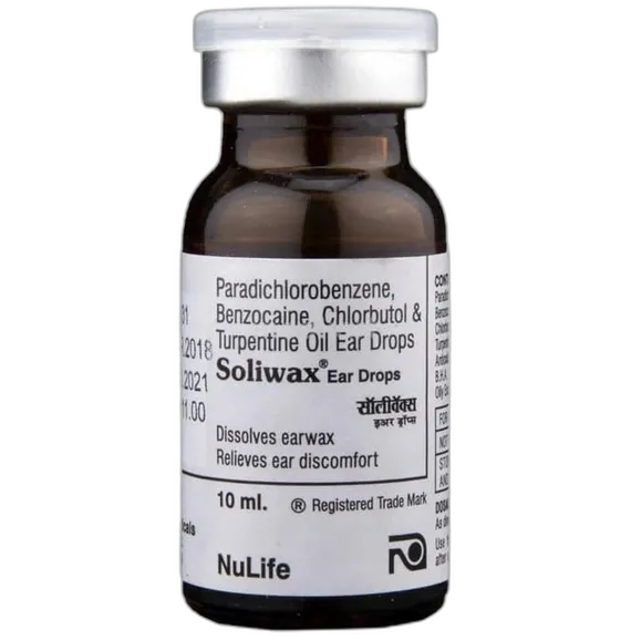 soliwax ear drops 10 ml